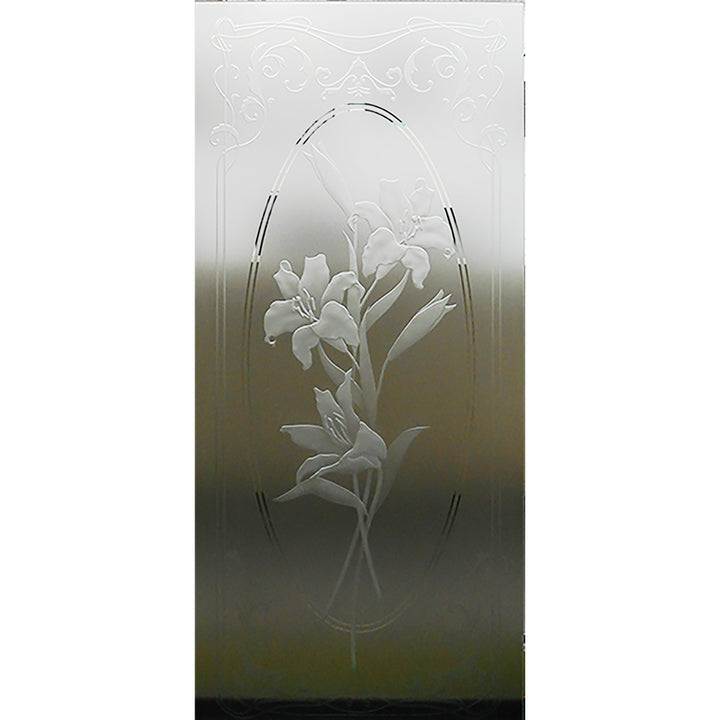 SPECIAL SALE　etched glass 74